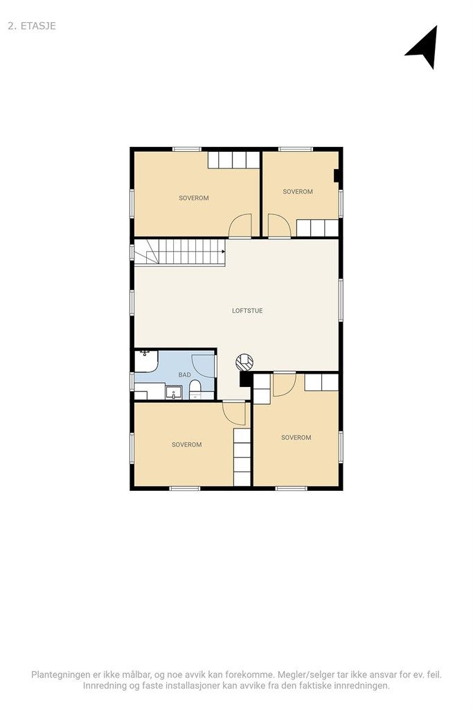 Plantegning 2.etasje 