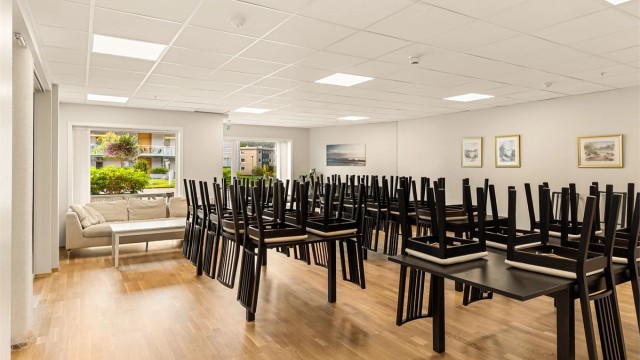 Krohnehagen sameie har et flott felleslokale for beboerne. Her arrangeres fellestreff ca. en gang i måneden. Lokalet kan også leies for en rimelig sum til private sosiale sammenkomster for beboerne.