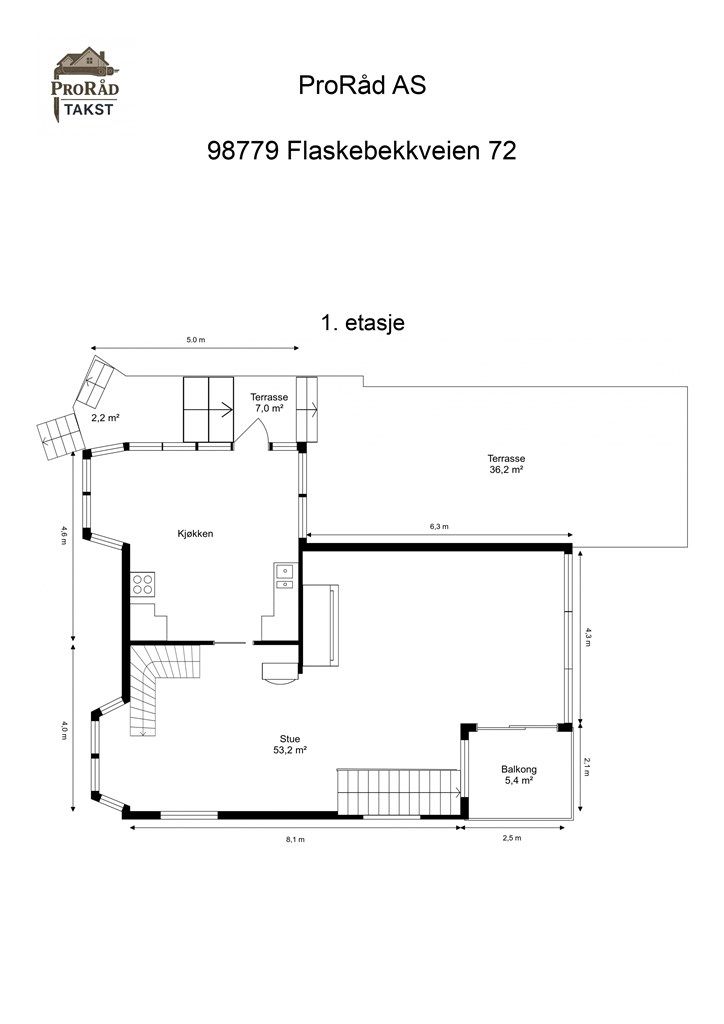 Plantegning 1.etasje