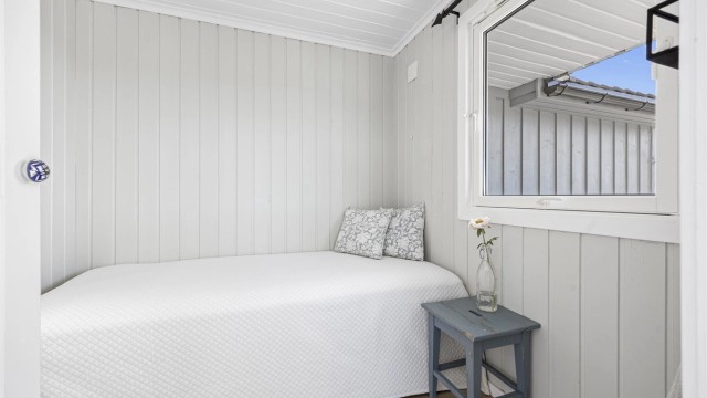 Det fjerde soverommet er et mindre rom som egner seg godt som barnerom eller gjesterom.