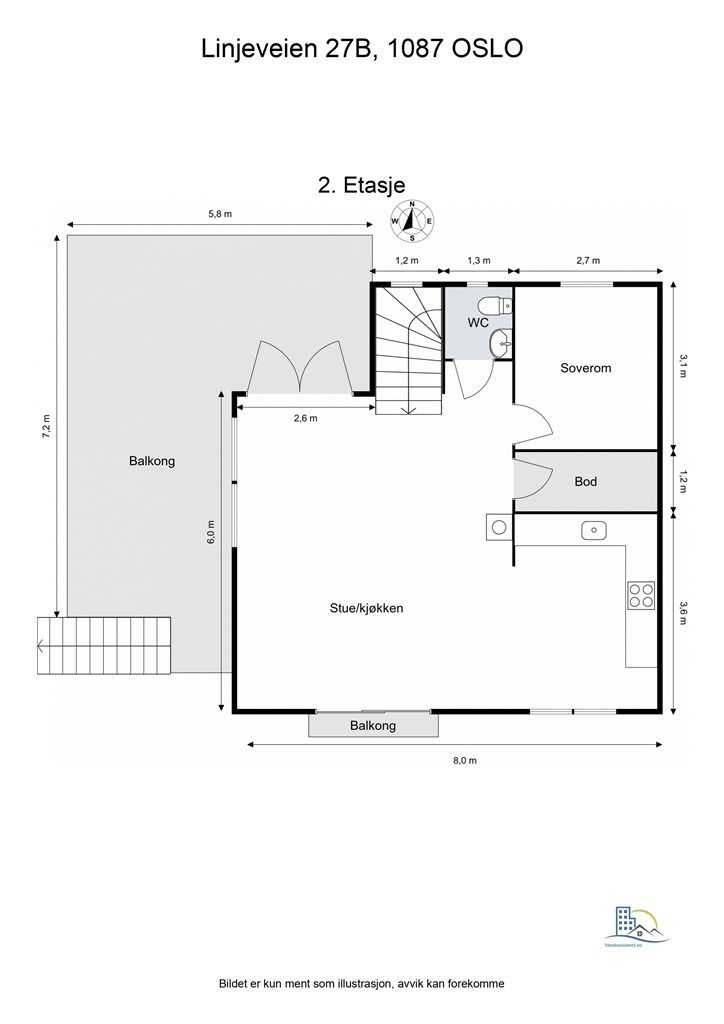 Floorplan letterhead - Linjeveien 27B, 1087 OSLO - 2. Etasje - 2D Floor Plan.png