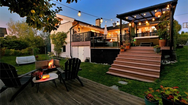 Sebastian Håbesland v/Krogsveen presenterer Snorres vei 7 - drømmehjem på solrik og stor tomt