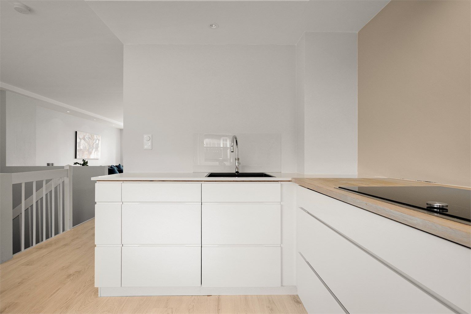 Quooker Fusion vannkran leverer kokende vann på direkten.