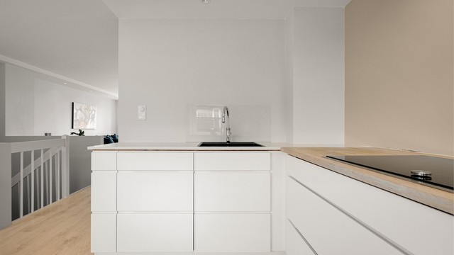 Quooker Fusion vannkran leverer kokende vann på direkten.
