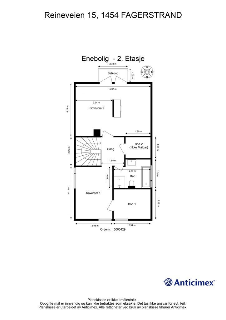Plantegning 2. Etasje