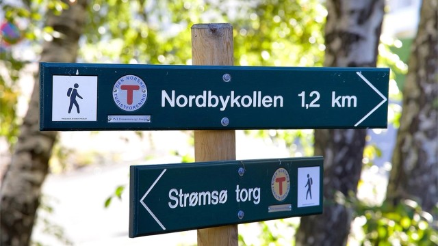 Hyggelige turområde i nærområdet