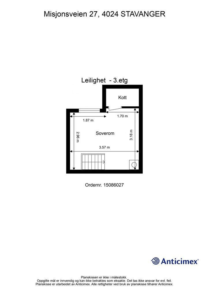 Plantegning loft