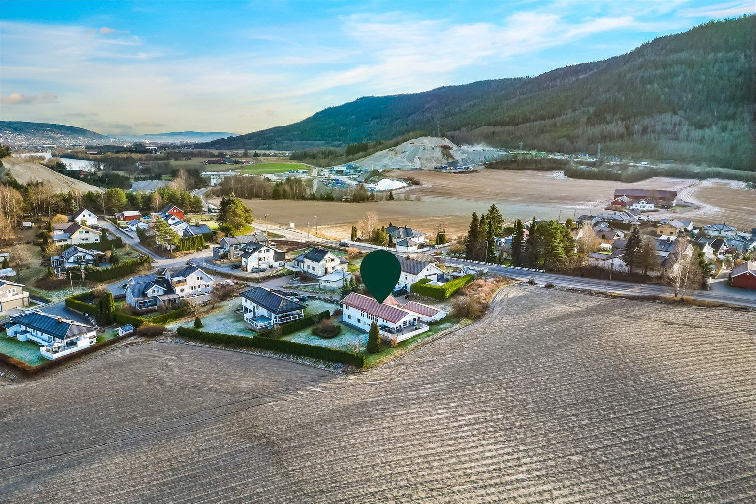 Eiendommen har en flott beliggenhet i et rolig, veletablert og attraktivt boligområde
Foto: Haiman Askari/Knipzet AS