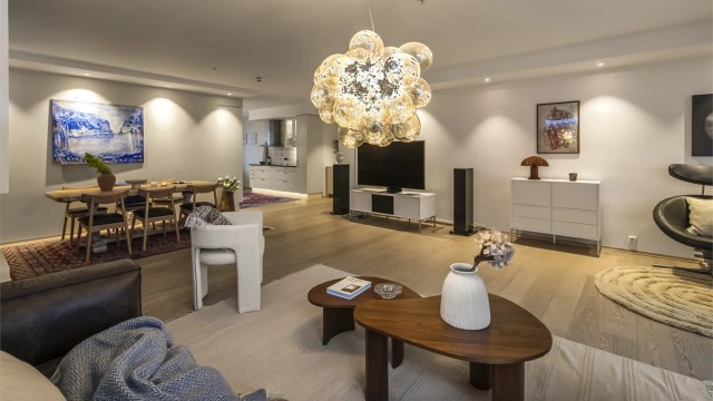 Rålekker og stor leilighet midt i sentrum