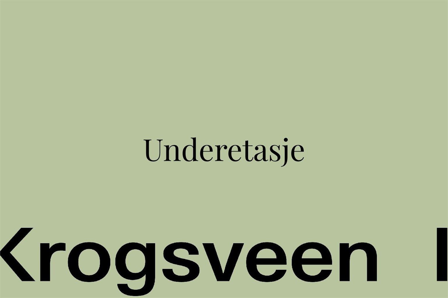 Underetasje