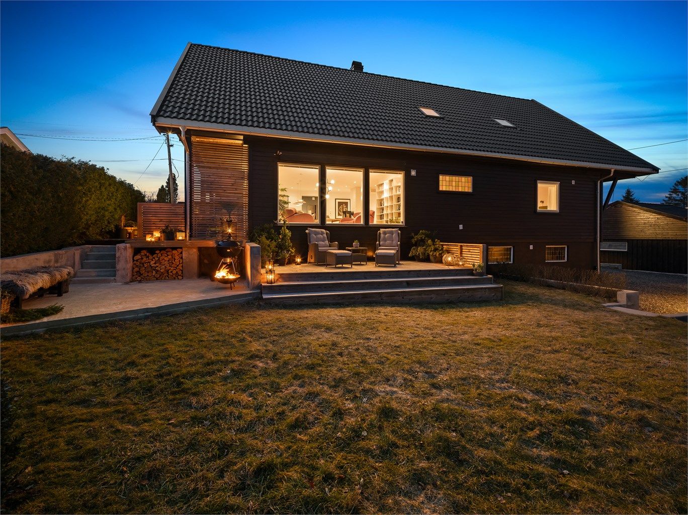 Kongleveien 10 presenteres av Atle Horvei i Krogsveen.