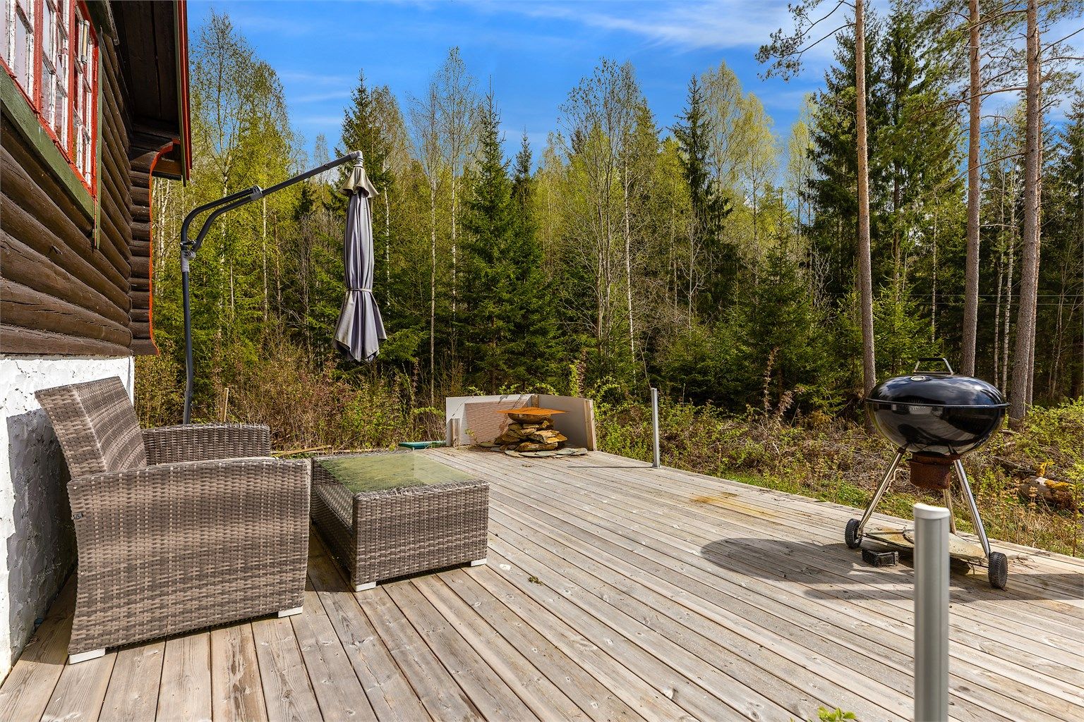 Terrasseplatting på 22kvm