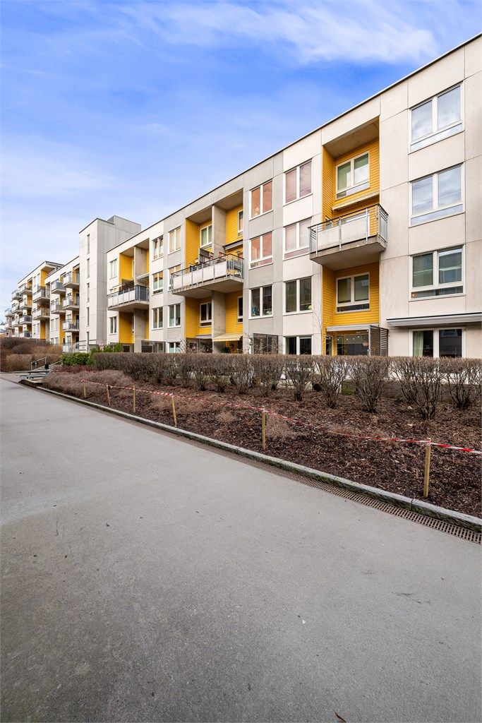 Fasade. Boligen har enerett til bruk av 1 sportsbod på 6 m²