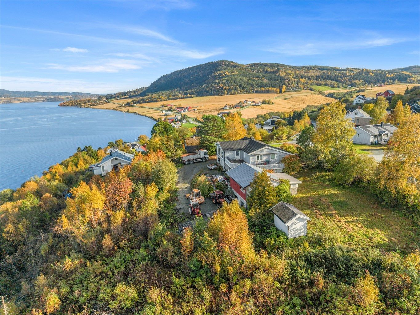 Viggja byr på et vakkert kulturlandskap med kort avstand til både Børsa og Orkanger.