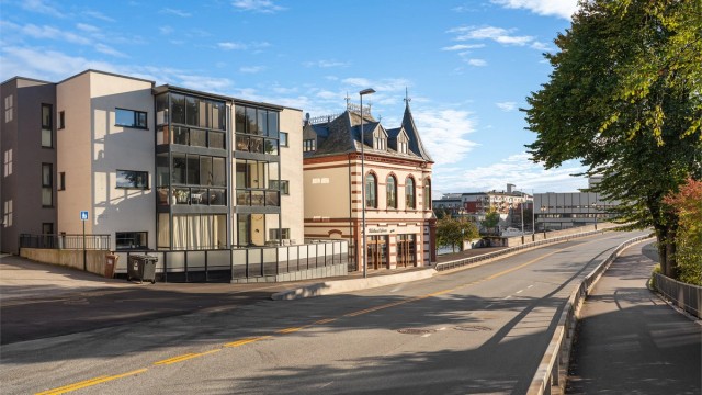 Ypperlig beliggenhet for deg som ønsker å bo sentrumsnært på Lund-siden.