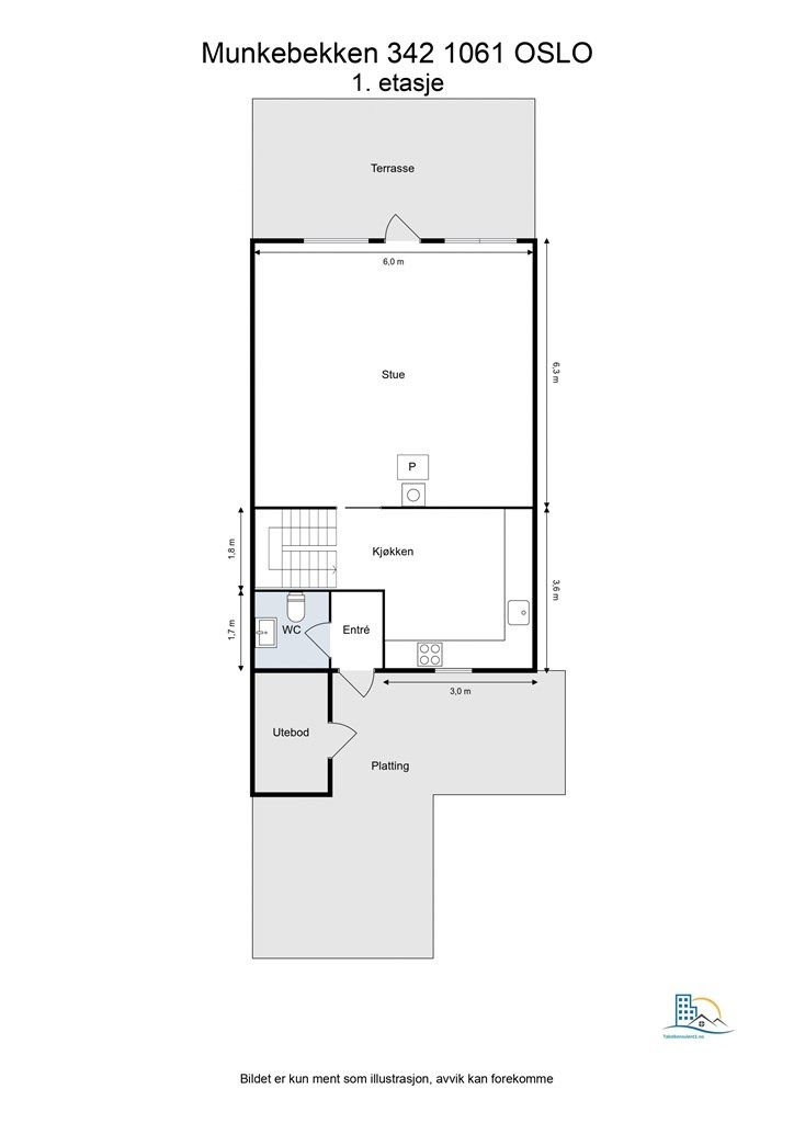 Plantegning - 1. etasje