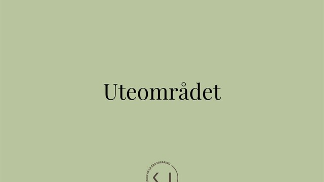 Uteområdet