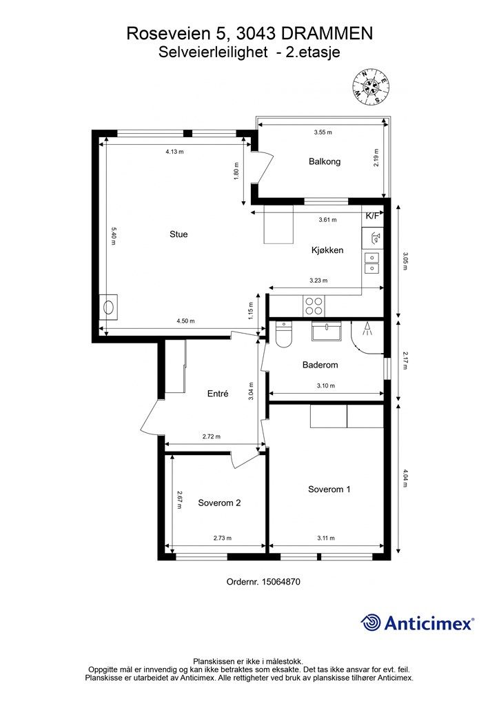 Plantegning 2.etasje