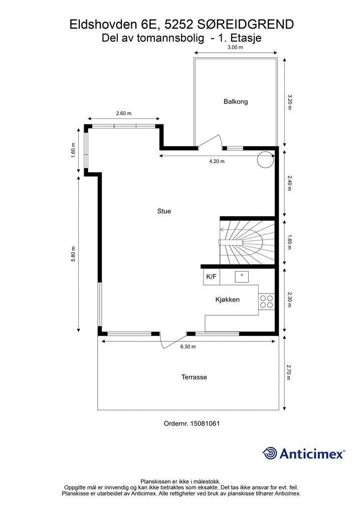Plantegning 1. etasje