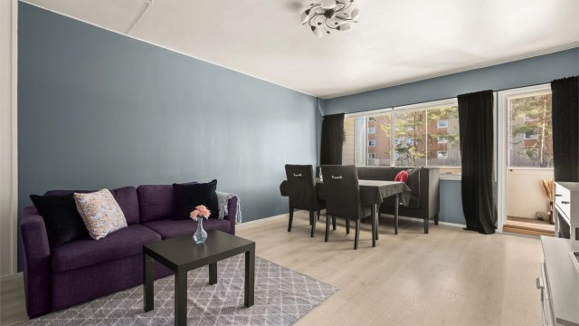 Dette er en arealeffektiv 3-roms leilighet med en rekke vesentlige oppgraderinger de siste årene. Foto: Martine Eren Jacobsen