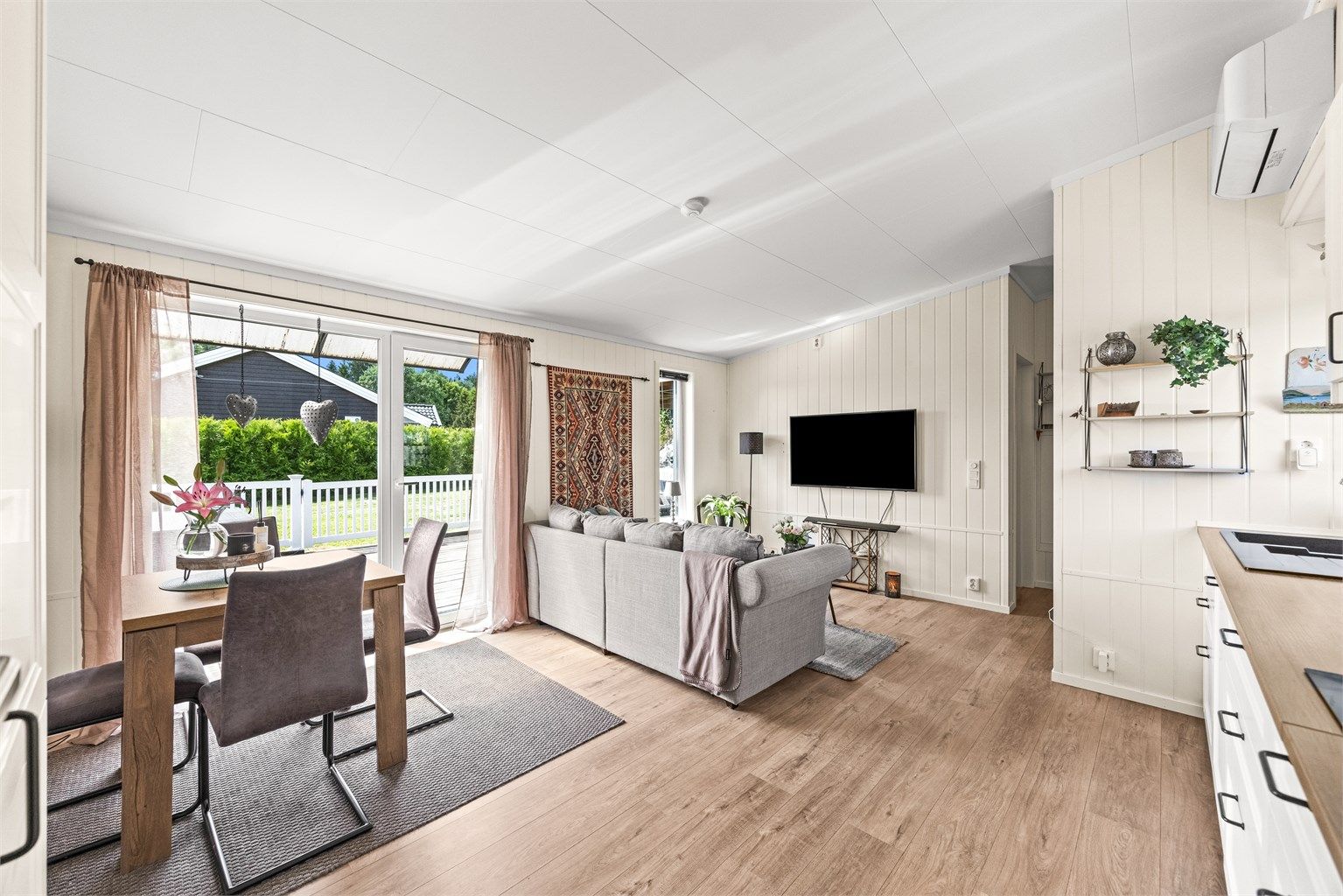 Praktisk enebolig fra 2019 med alt på ett plan
Foto: Renè Borghagen