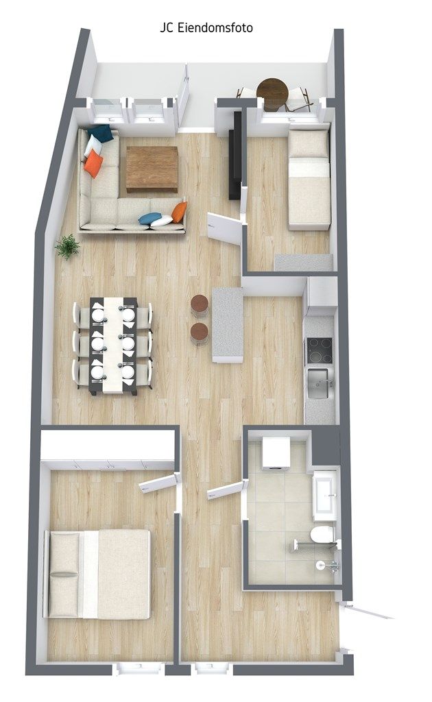 Plantegning - 3D
