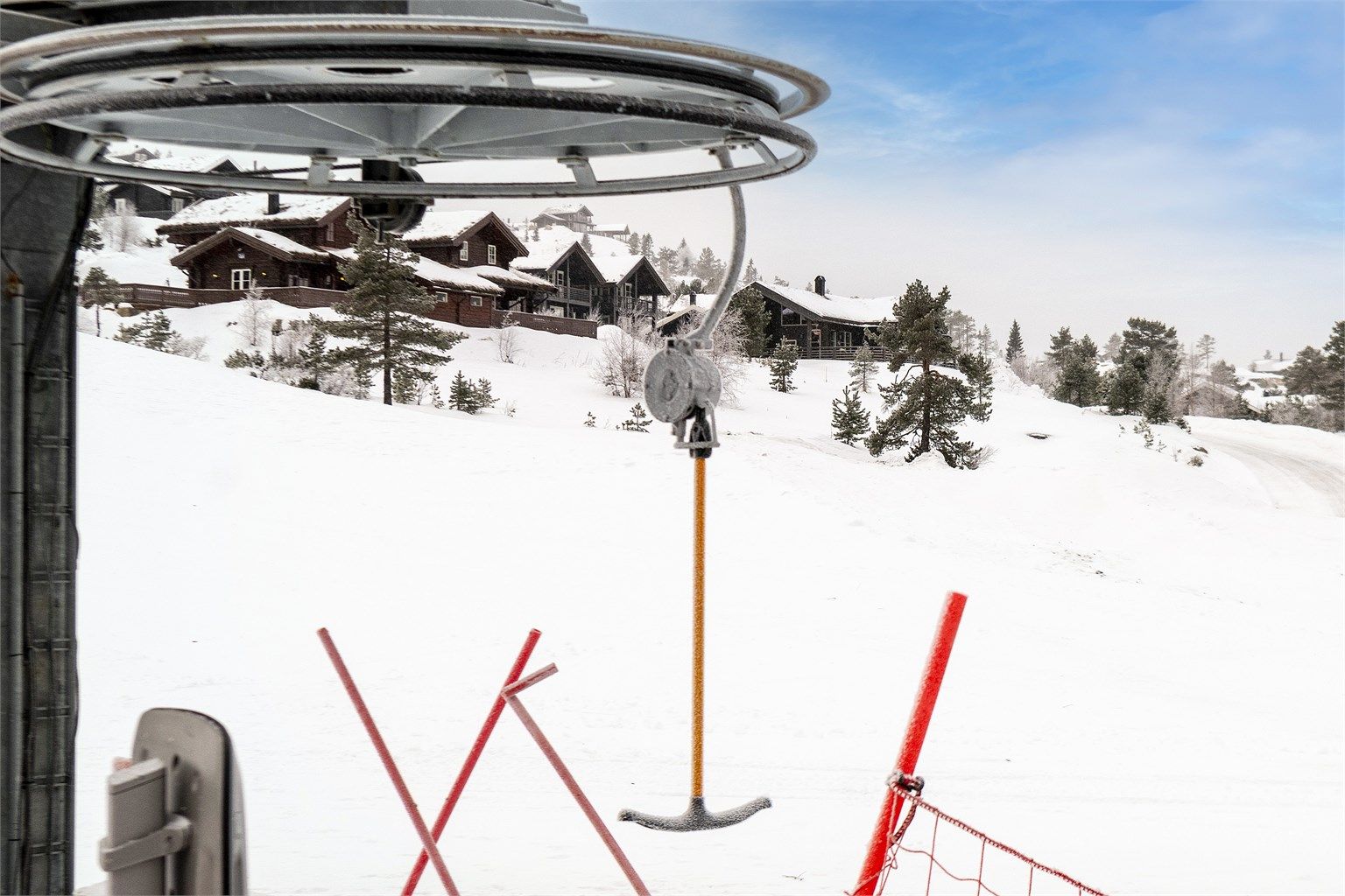 Med ski-in/ski-out til Vrådal Panorama Skisenter er dette en ideell beliggenhet for skientusiaster.