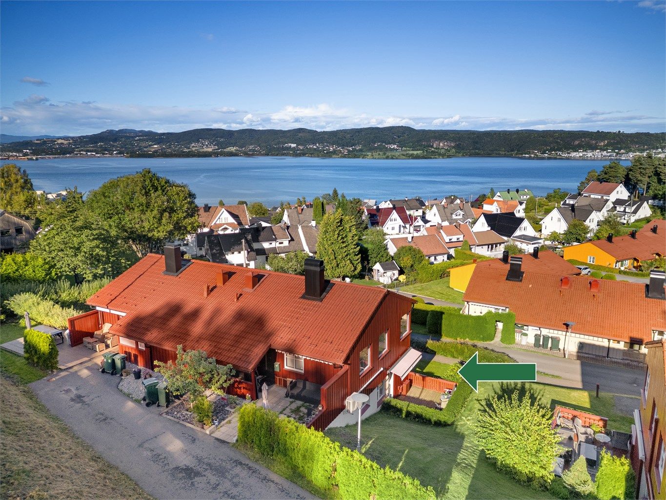 Lys og praktisk seniorbolig beliggende i bygningens underetasje.
Foto: Ole Thorgeir Solheim Thoresen