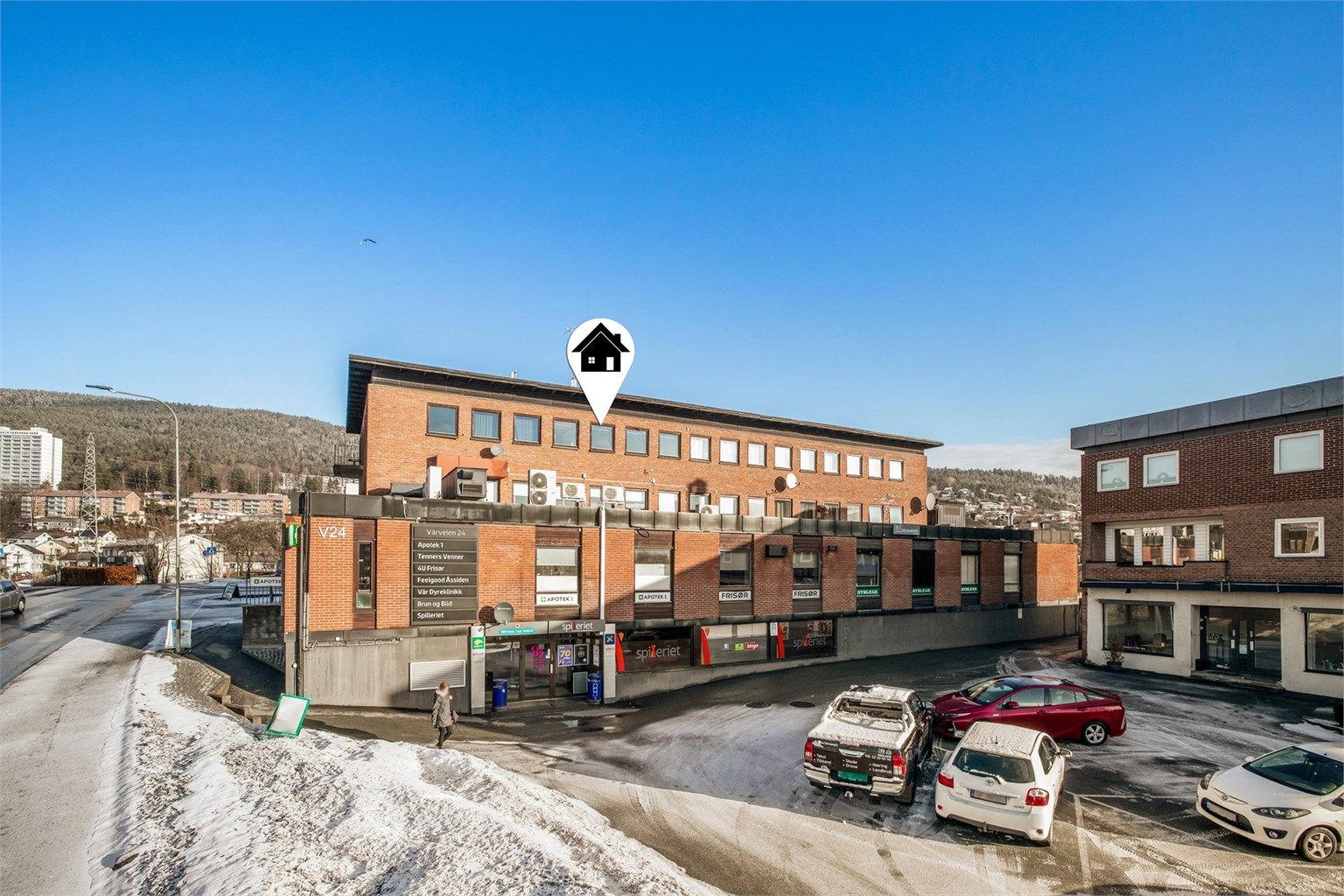 Eiendommen er beliggende i et attraktivt og sentralt område på Åssiden.
Foto: Haiman Askari