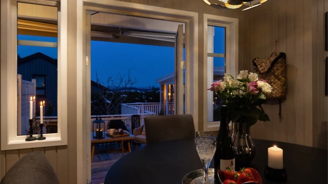 Kveldsstemning i spisestuen