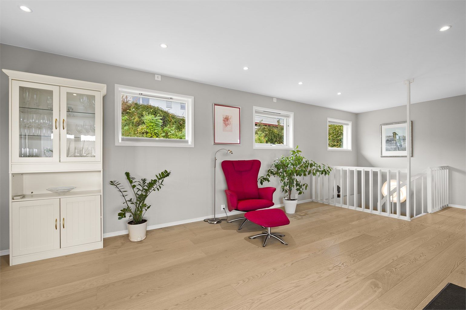 Hovedetasje ble renovert med nye overflater og belysning i 2018