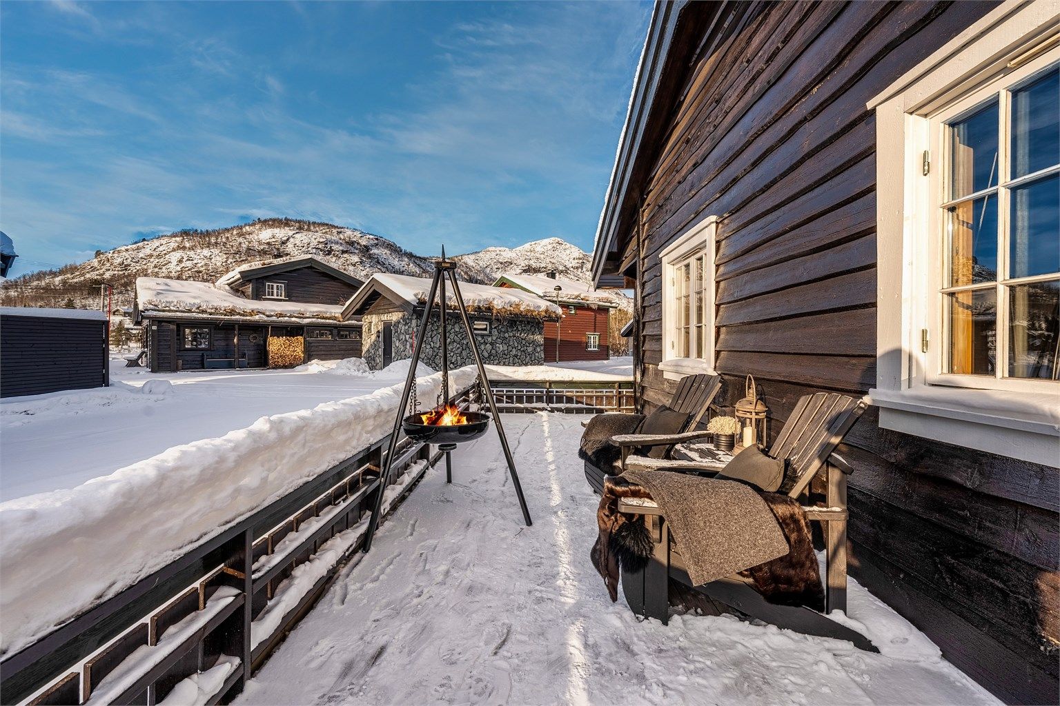 Solkroken i ettermiddagssolen