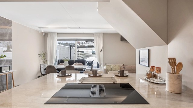 Platetoppen har integrert ventilasjon