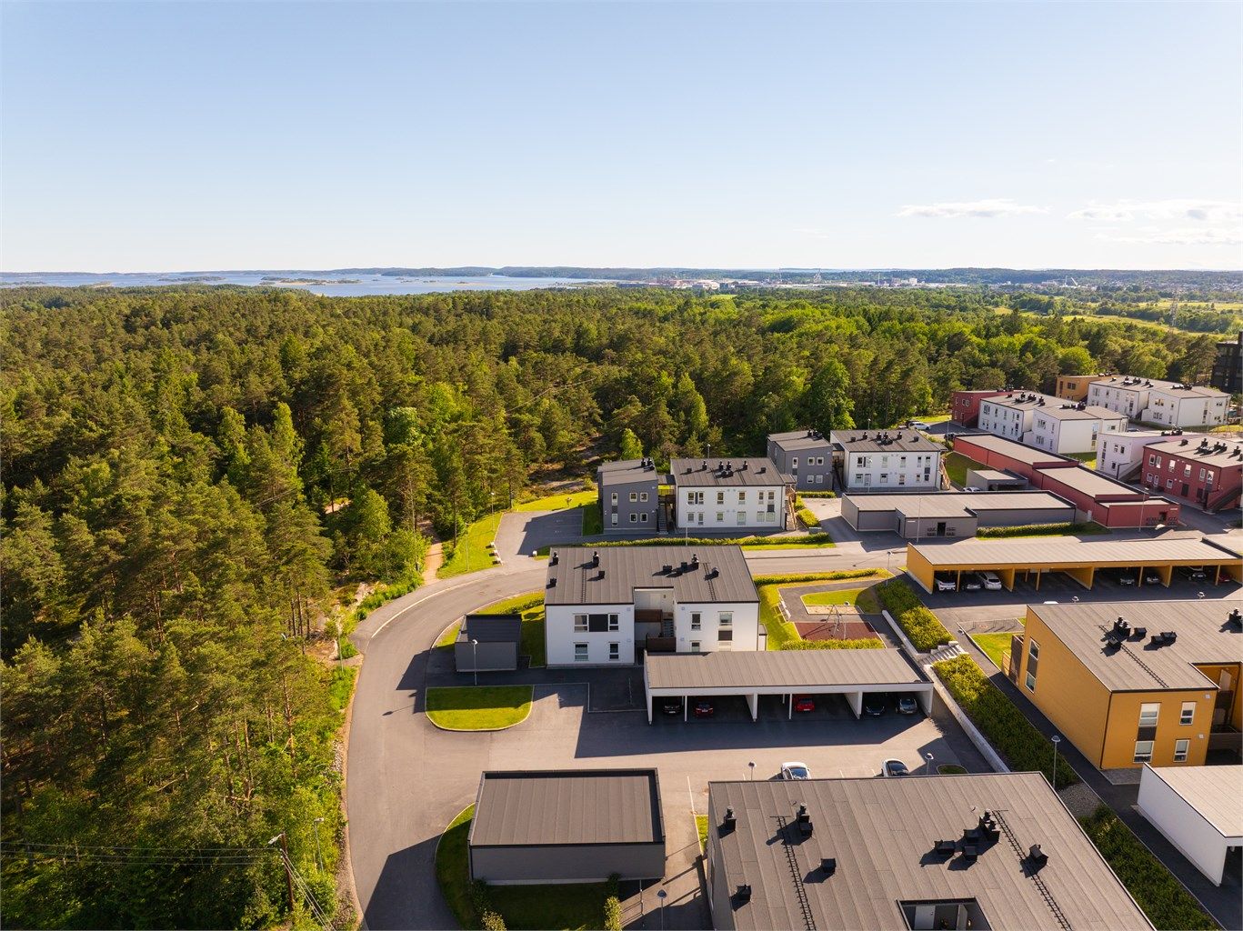 Umiddelbar tilgang til Begbymarka gjør det enkelt å benytte turområdene aktivt i hverdagen.