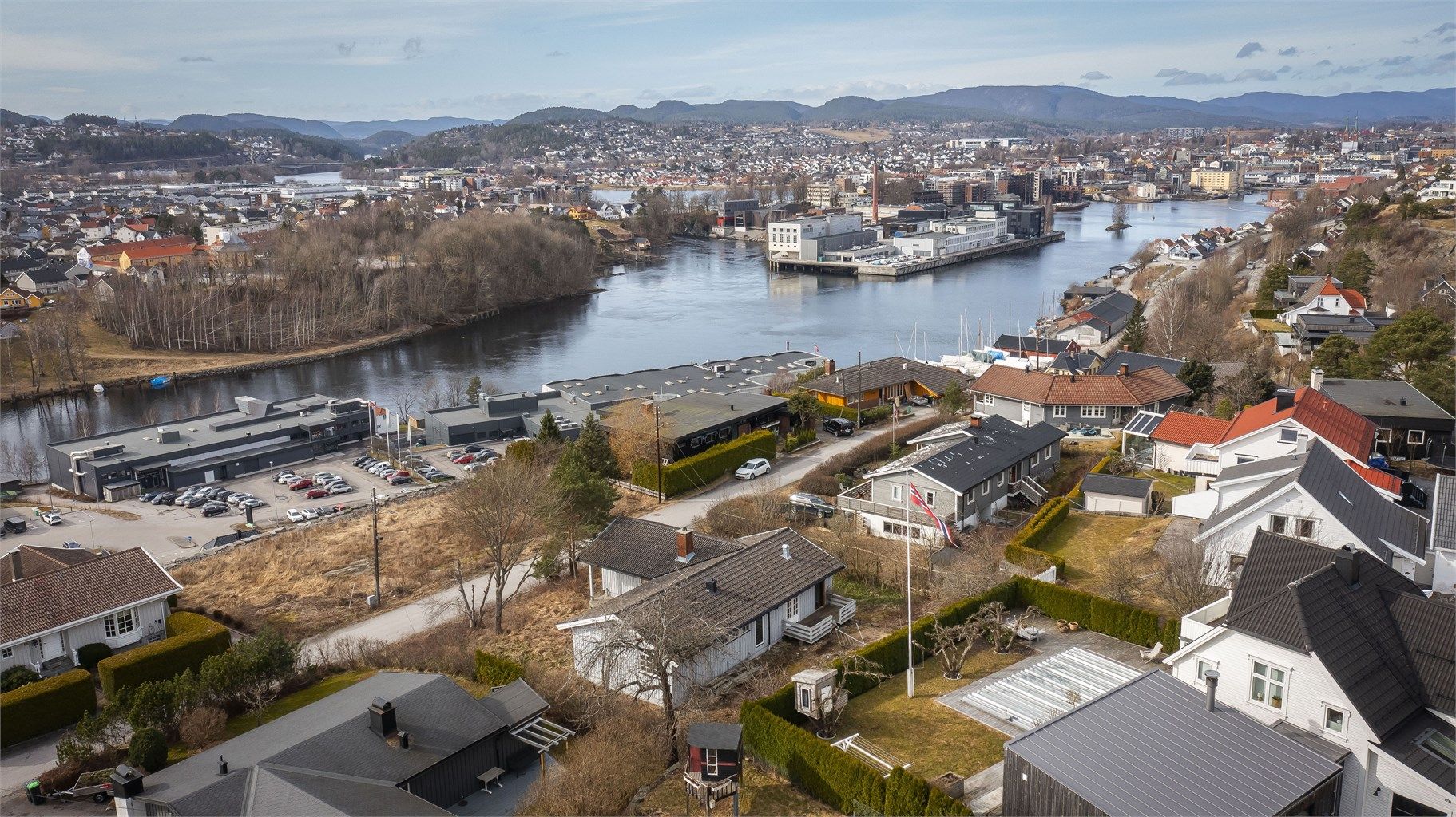 Utsikt mot Skien