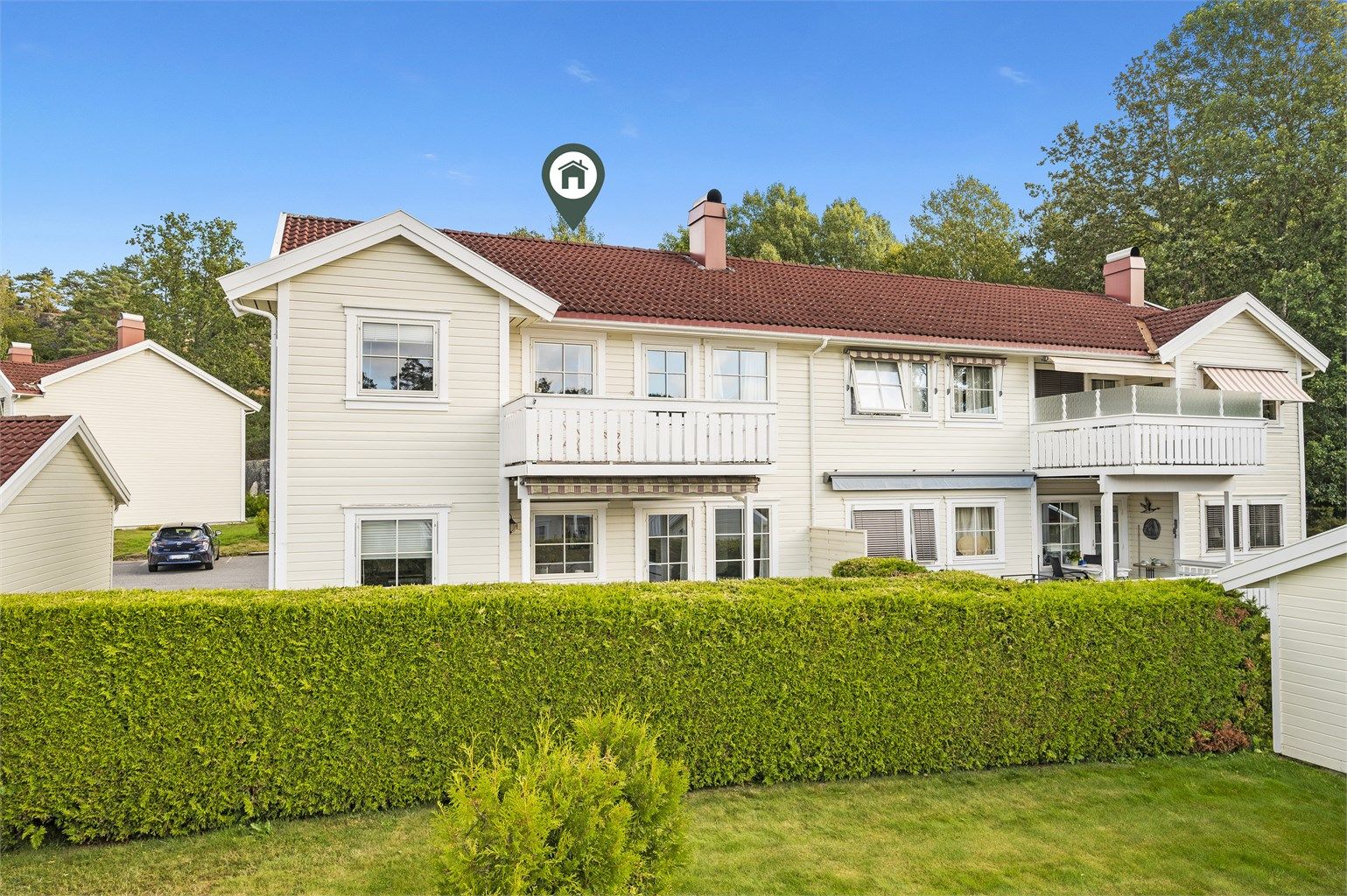 Leilighet beliggende i 2. etg