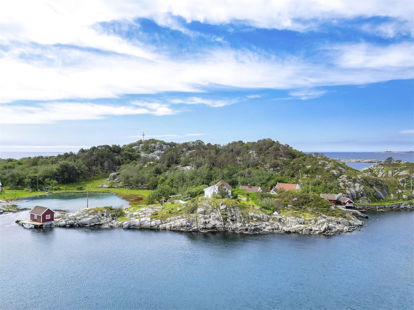 Et idyllisk sted hvor store og små vil stortrives. 