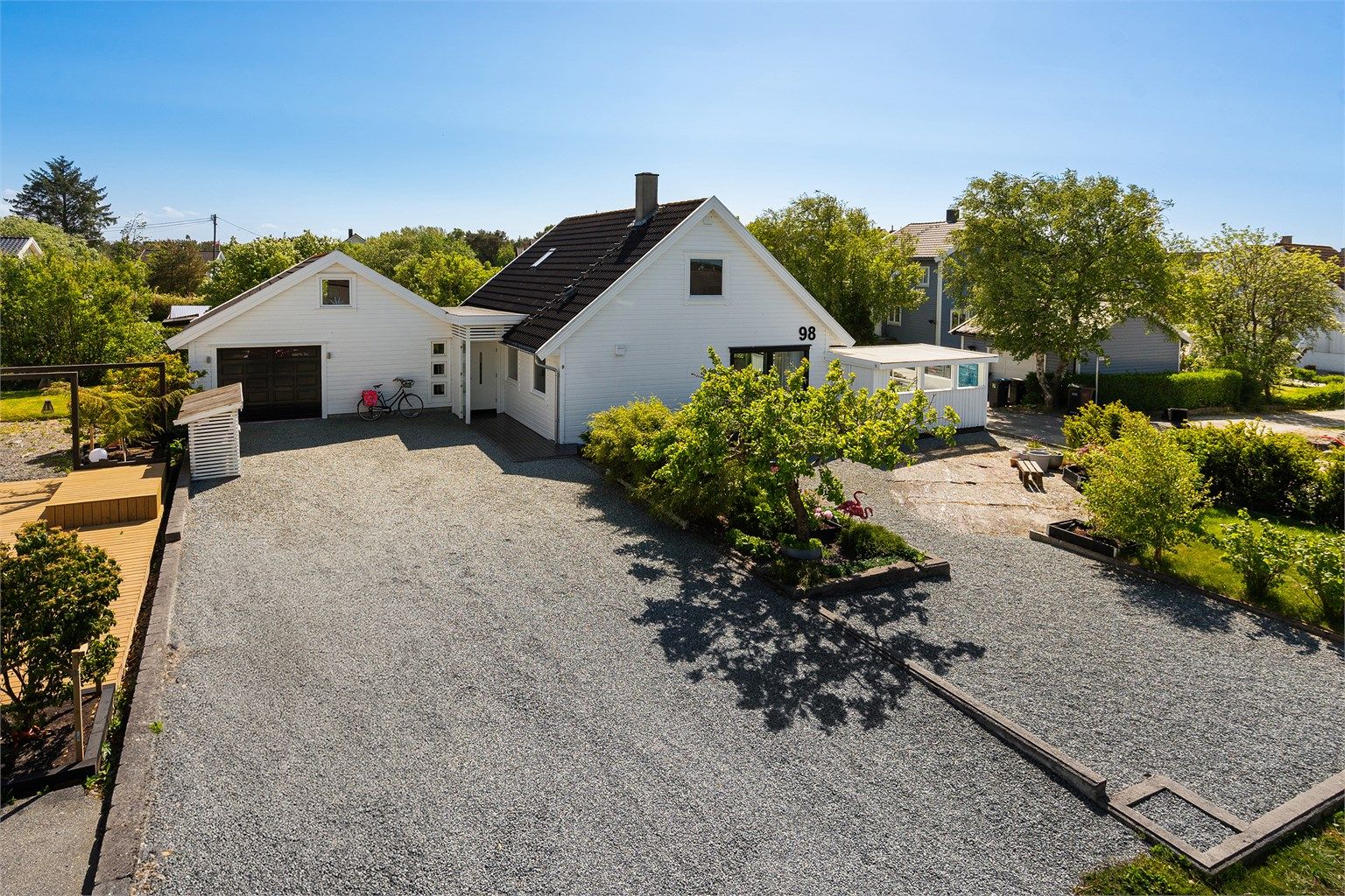 Her er det nok av tumleplass både for liten og stor