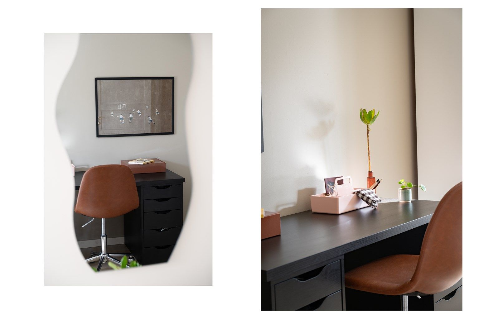 Her kan du enkelt innrede med den perfekte løsningen for hjemmekontor. 