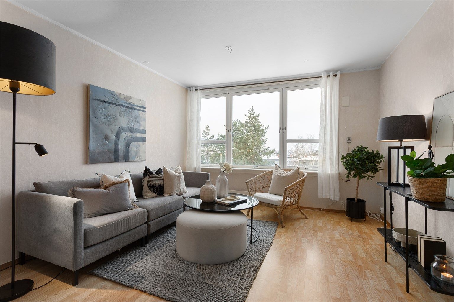 Endeleilighet med tre soverom beliggende i 2. etasje