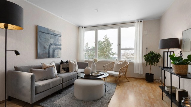 Endeleilighet med tre soverom beliggende i 2. etasje. Foto: Emotional Landscape Production Ole Thoresen