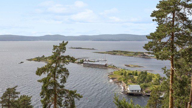 Utsikt til Steilene og innseilingen til Oslo.
