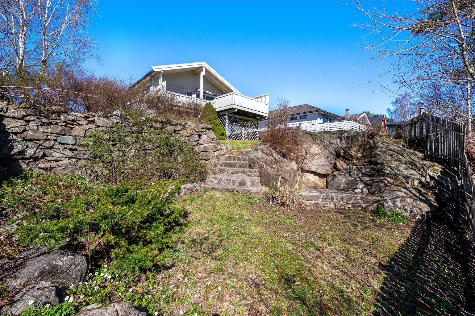 Uteplasser over flere nivåer