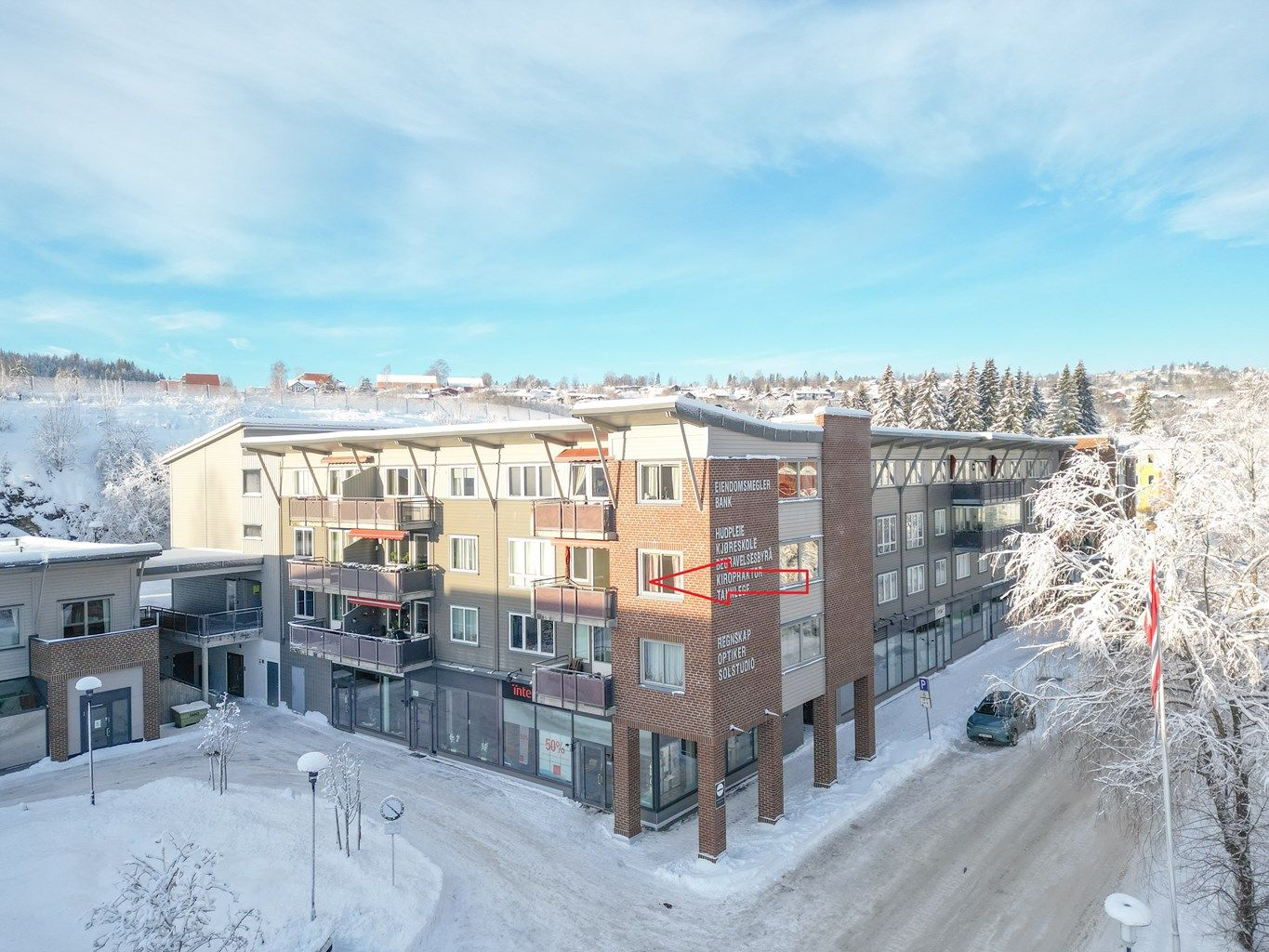 Velkommen til Mattias Skytters vei 93  en super 3 roms eierleilighet helt i sentrum av Nittedal på Mo