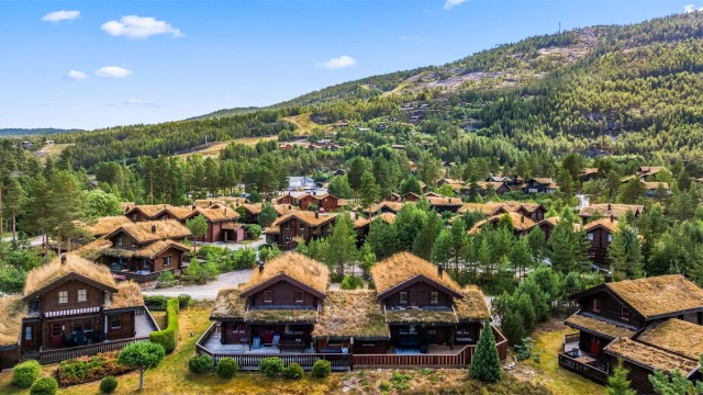 Kun 400 meter til nærmeste alpinbakke i Vrådal Panorama Skisenter.
