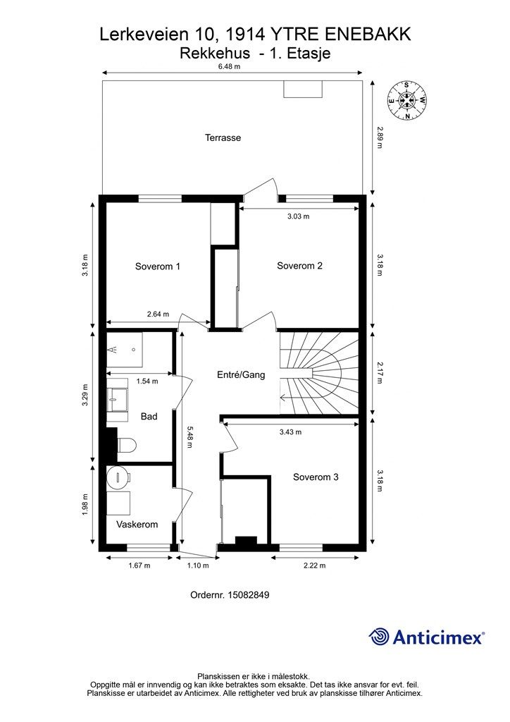 Plantegning - 1. Etasje