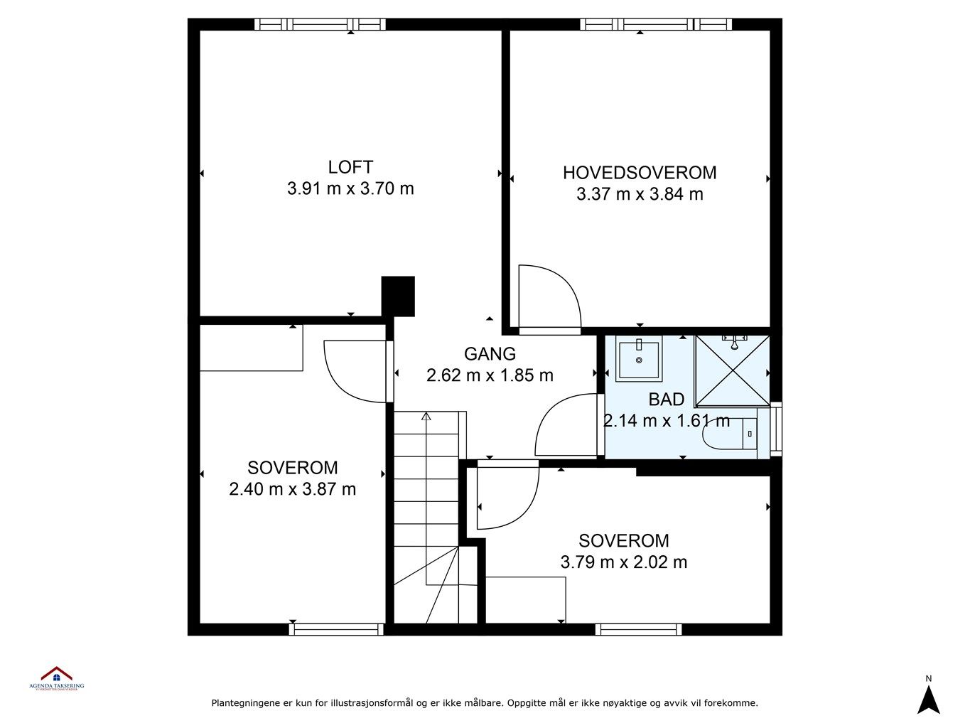 Plantegning 2. etasje
