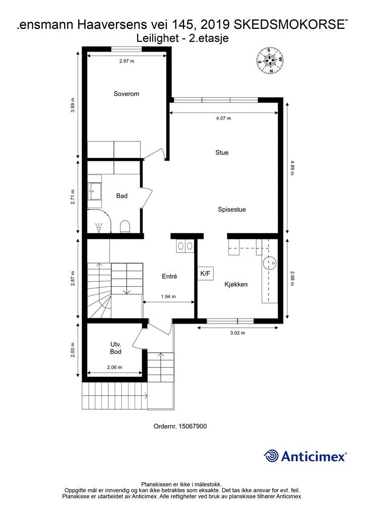 Plantegning 2.etasje