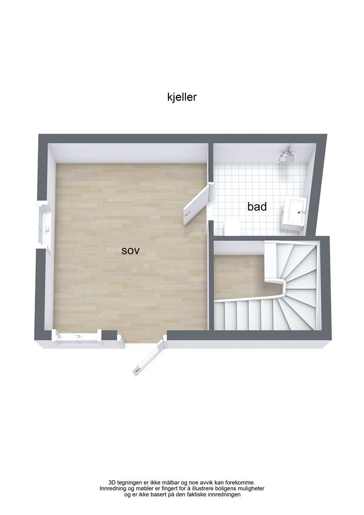 Plantegning u.etg/kjeller