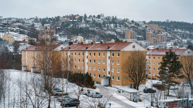 Beliggenheten er rolig og tilbaketrukket, men samtidig svært bynær.